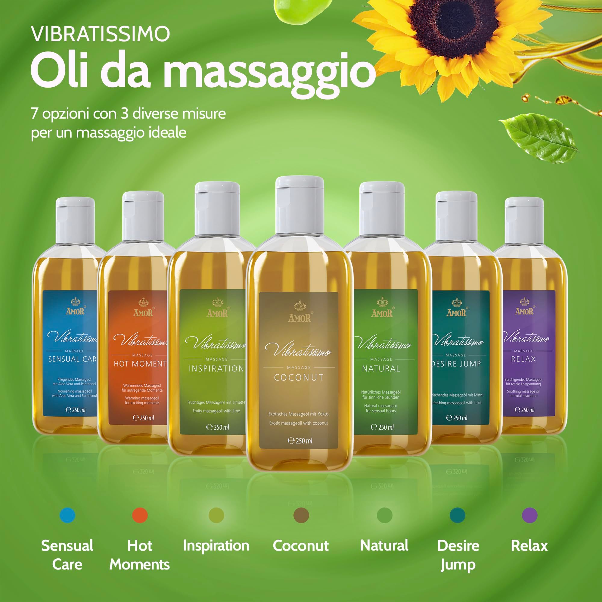 Vibratissimo Olio da Massaggio Natural