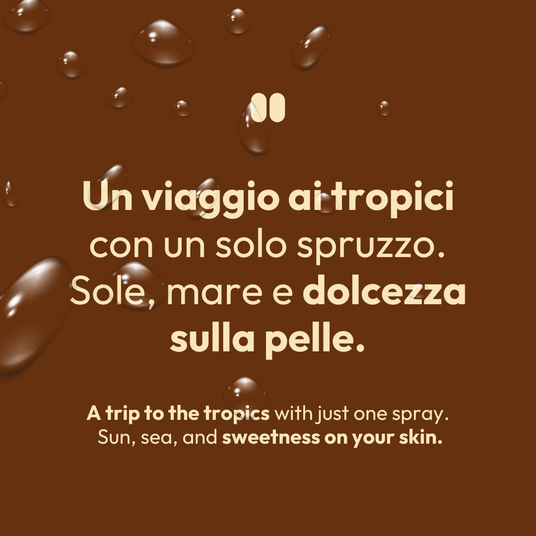 Yummy Beauty acqua profumata cocco tropicale