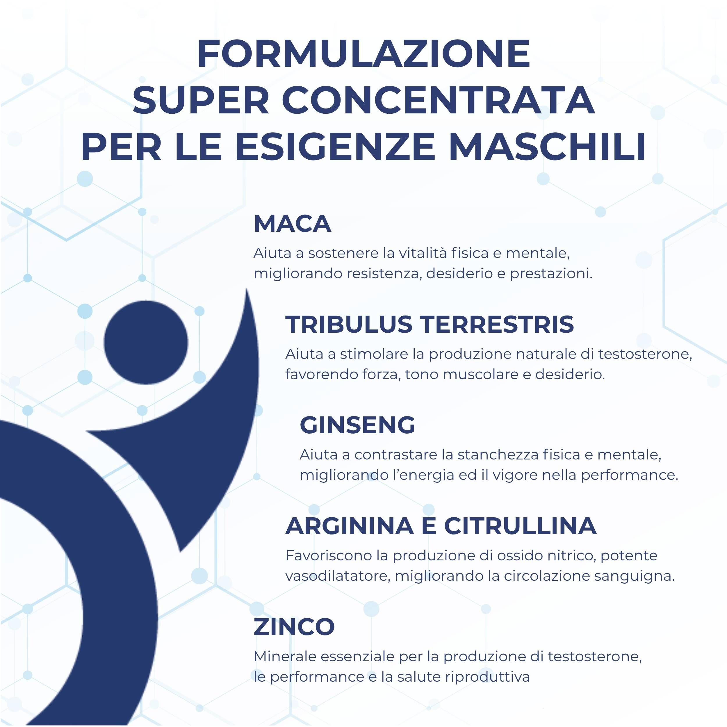 Lybid'Or ALPHA Integratore Energizzante per il Benessere Sessuale Maschile