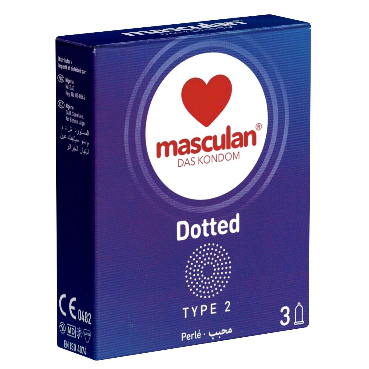 Masculan *Typ 2* (dotted)