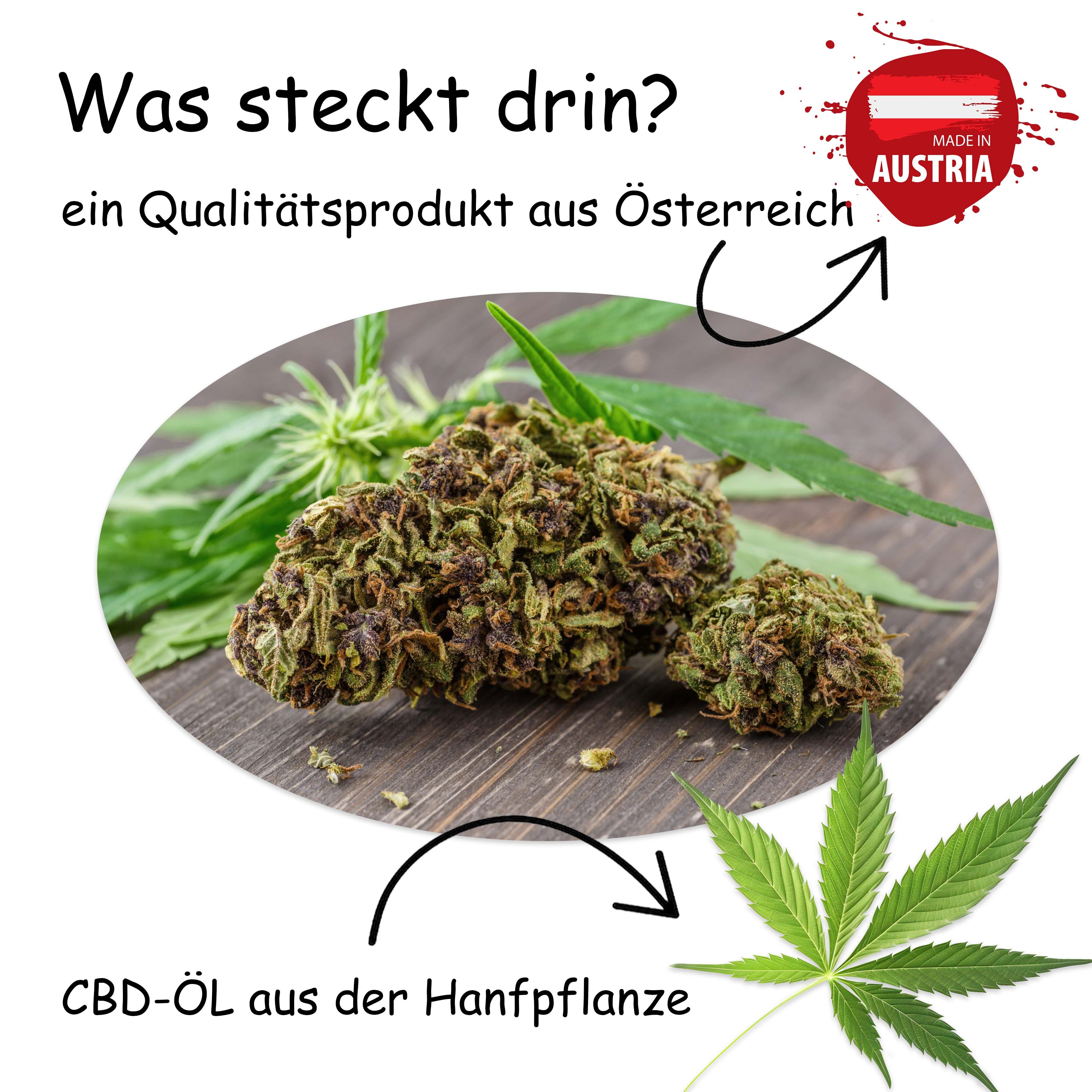 PURE DROPS CBD ÖL 5% 2+1 Gratis per gatti e animali dall'Austria