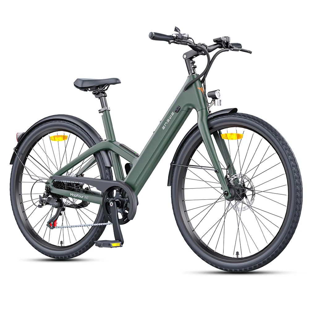 Bici elettrica da città in fibra di carbonio Engwe N1 Air ST da 250 W con batteria da 36 V 10 Ah