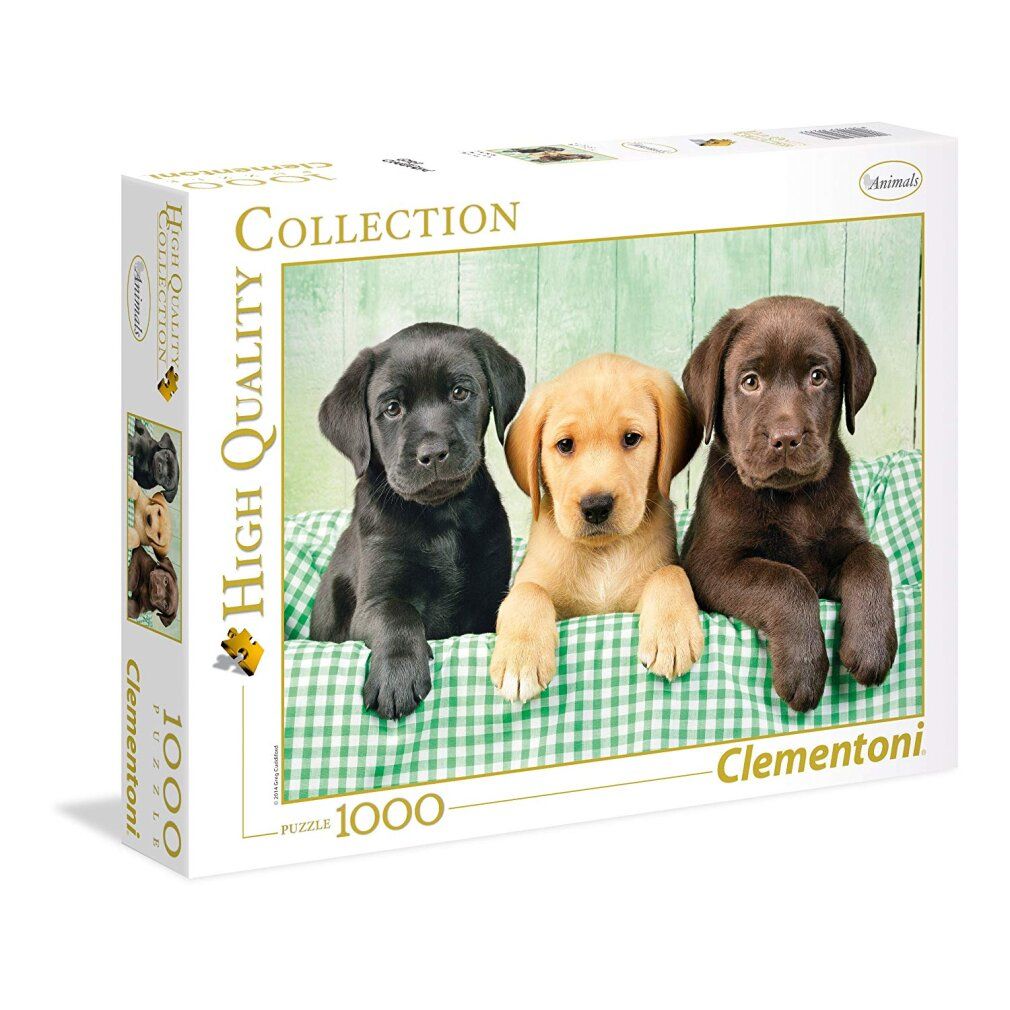 Collezione di alta qualità - Puzzle da 1000 pezzi - Tre Labrador