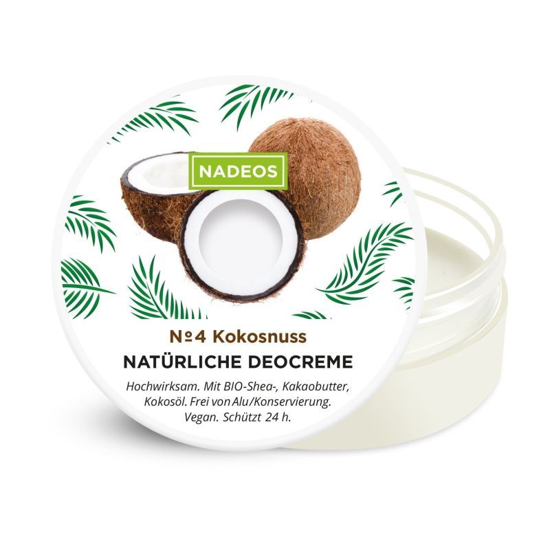 NADEOS Crema deodorante naturale al cocco