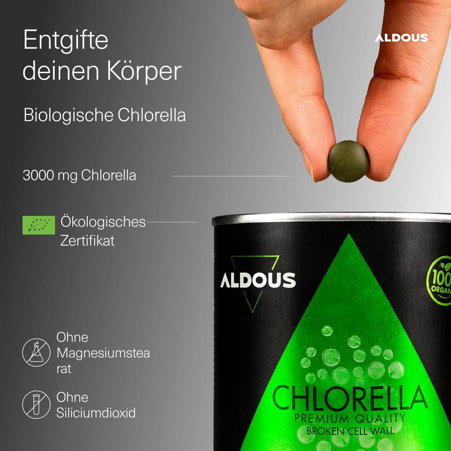 Aldous Compresse di Clorella