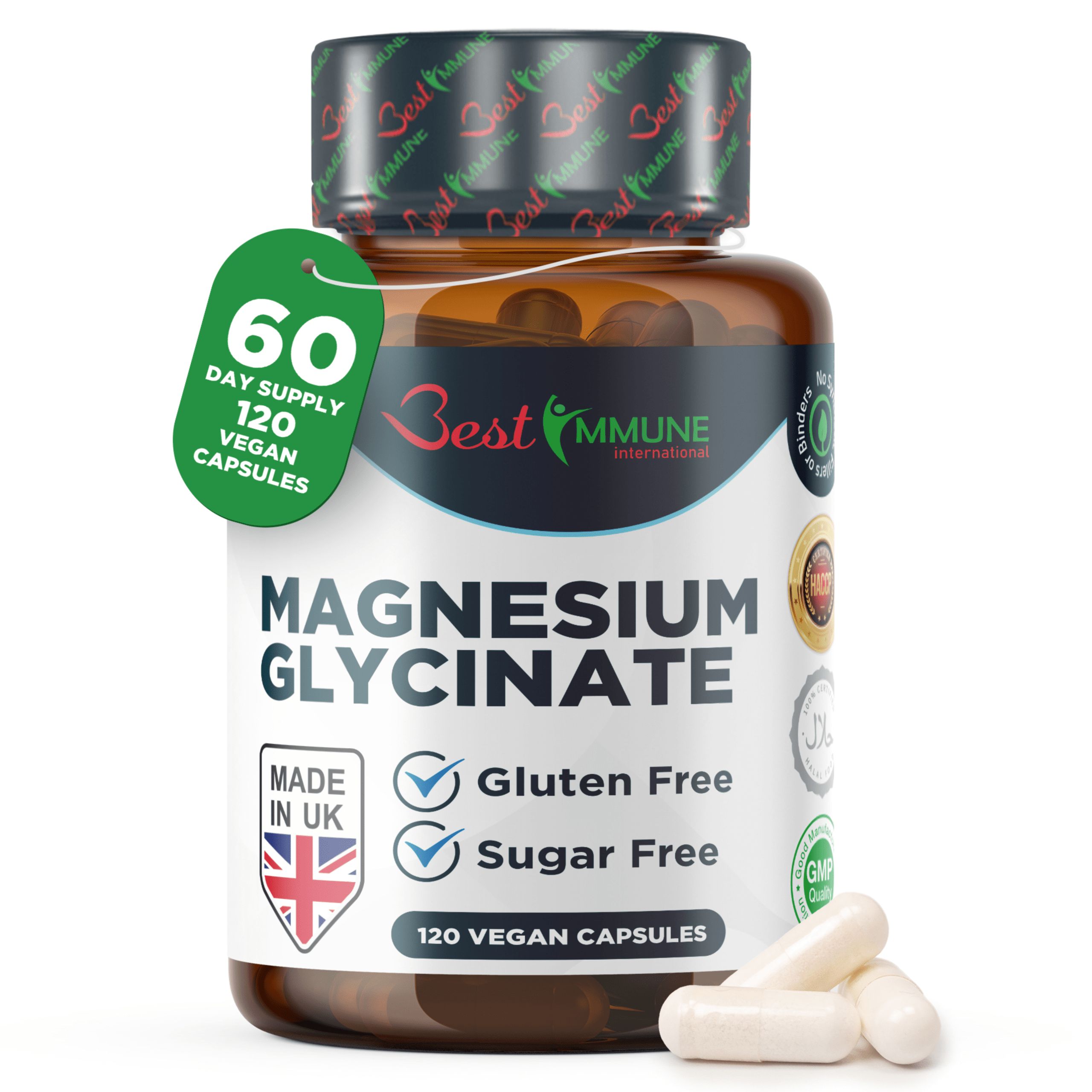 Best Immune Magnesio Glicinato 1000 mg per porzione
