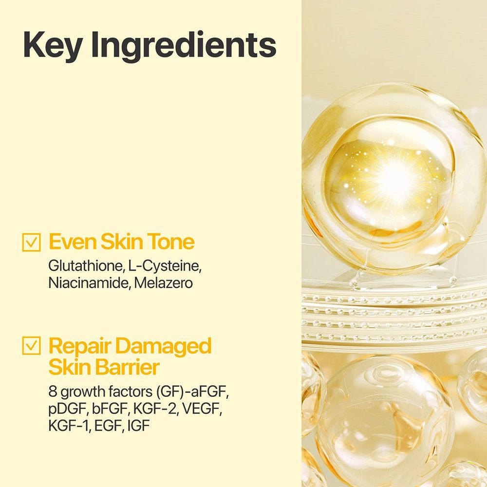 NUMBUZIN Nr.5 Crema laser illuminante al Glutatione, Vitamina C e Niacinamide