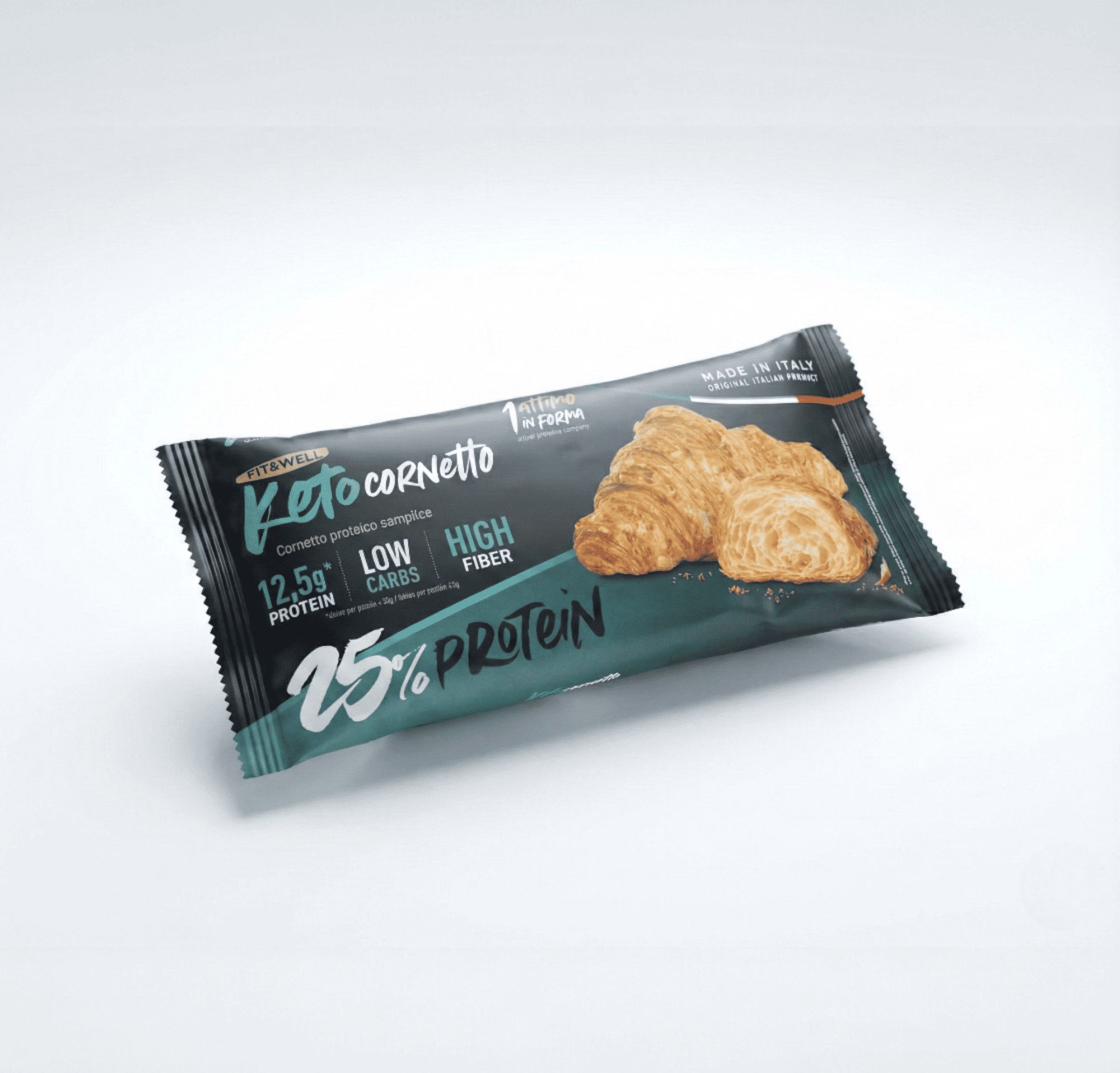 1attimoinforma Cornetto Proteico Keto Classico