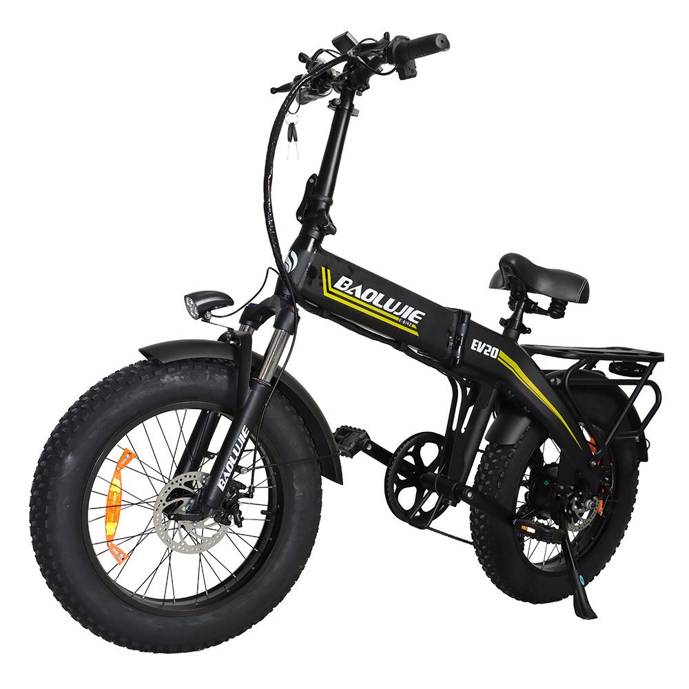 BAOLUJIE D7 Bicicletta elettrica pieghevole, batteria da 48 V 16 Ah