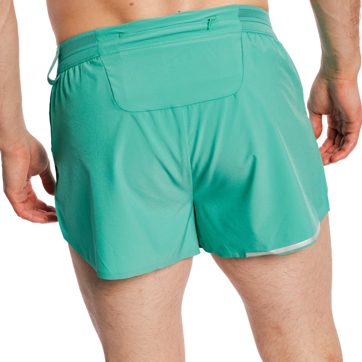 GymBeam Pantaloncini uomo Pulse X Running regular verde