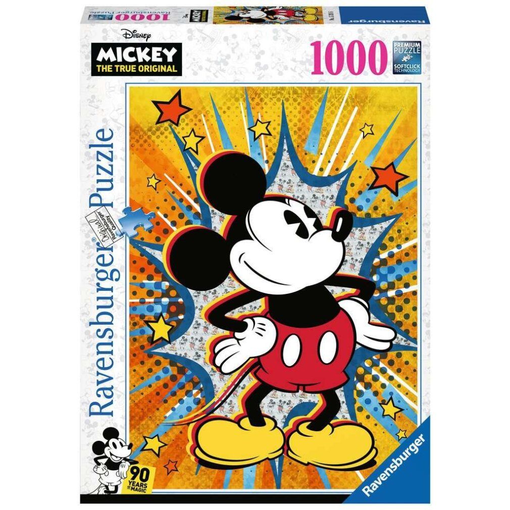 Puzzle Disney Retro Mickey (1000 pezzi)