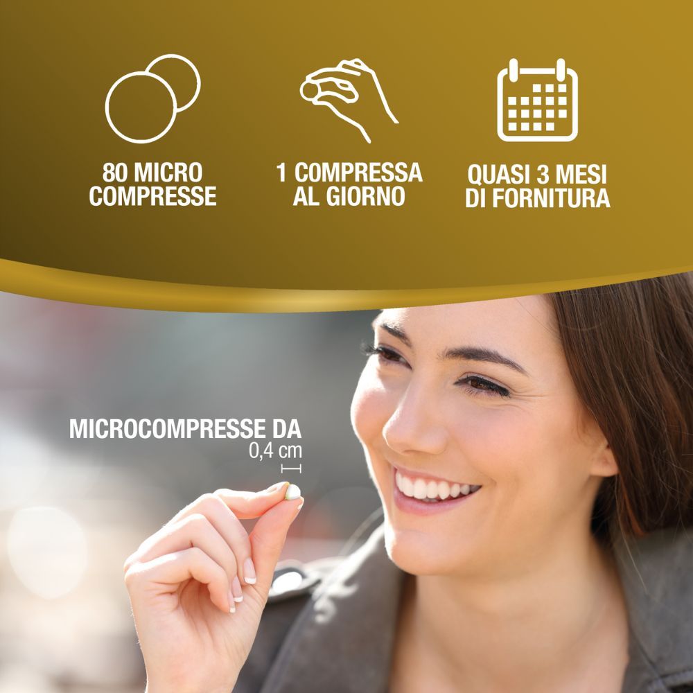 agocap - Acido Folico di 4 generazione Quatrefolic 80 compresse
