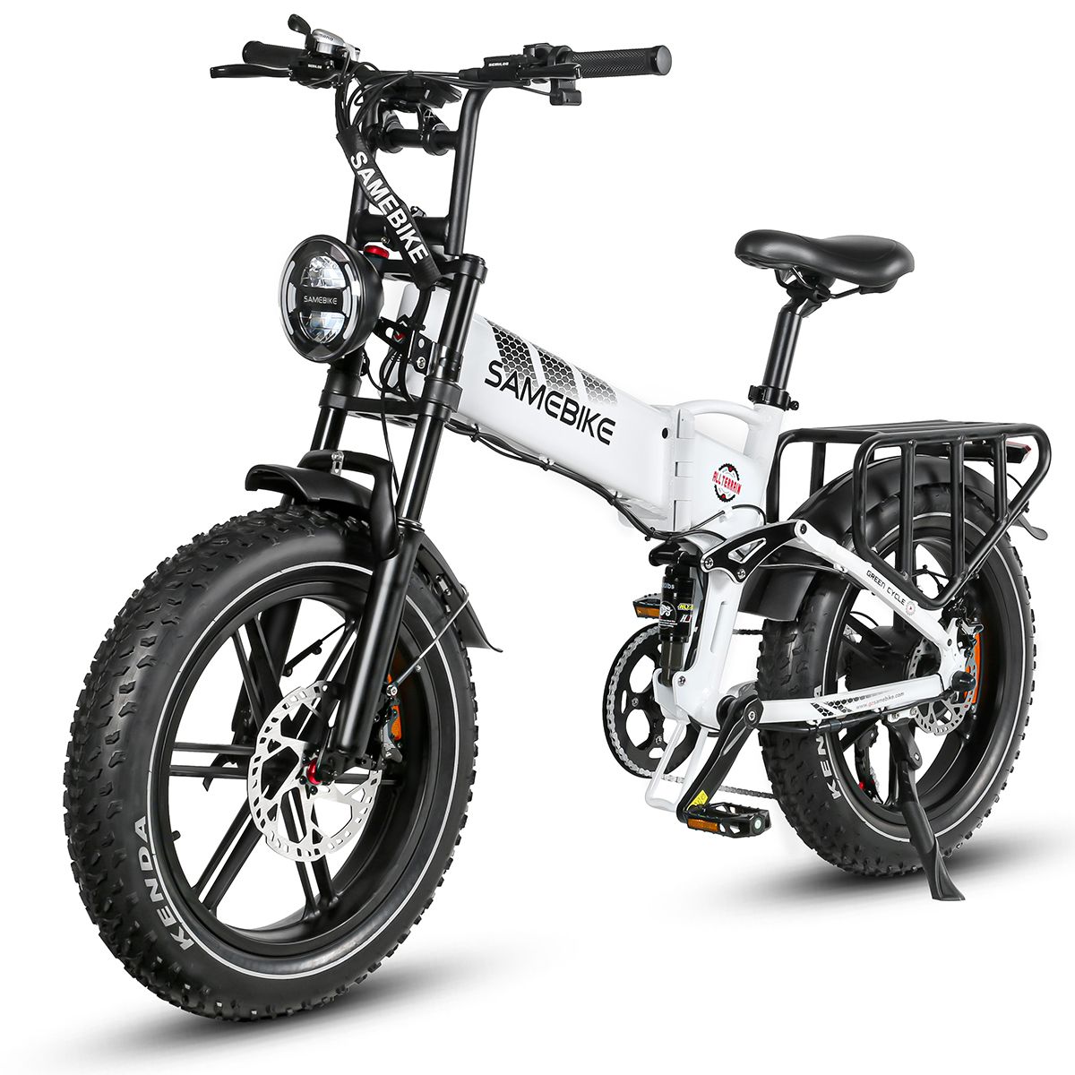Bicicletta elettrica pieghevole SAMEBIKE LOTDM200-II, batteria 48V 13Ah