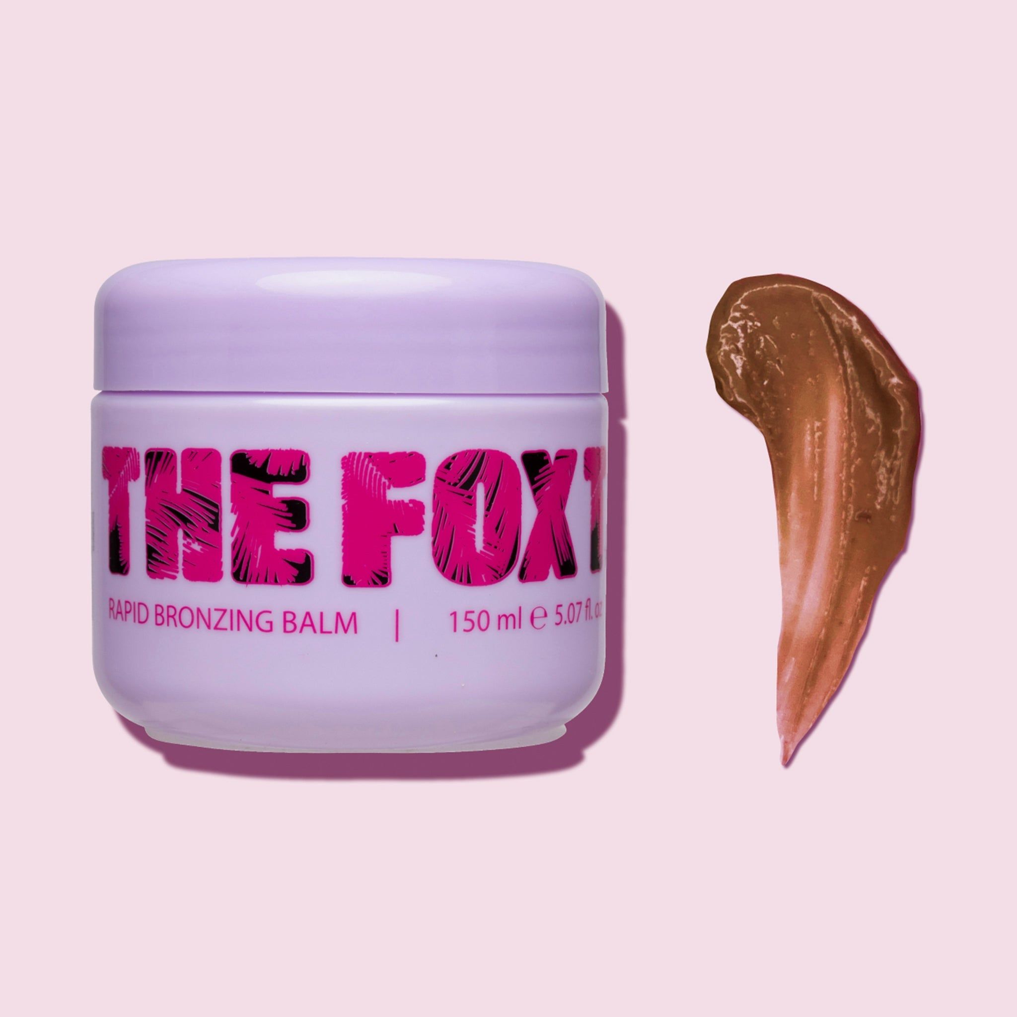 The Fox Tan Rapid Bronzing Balm, Crema abbronzante per un'abbronzatura intensa, 150 ml