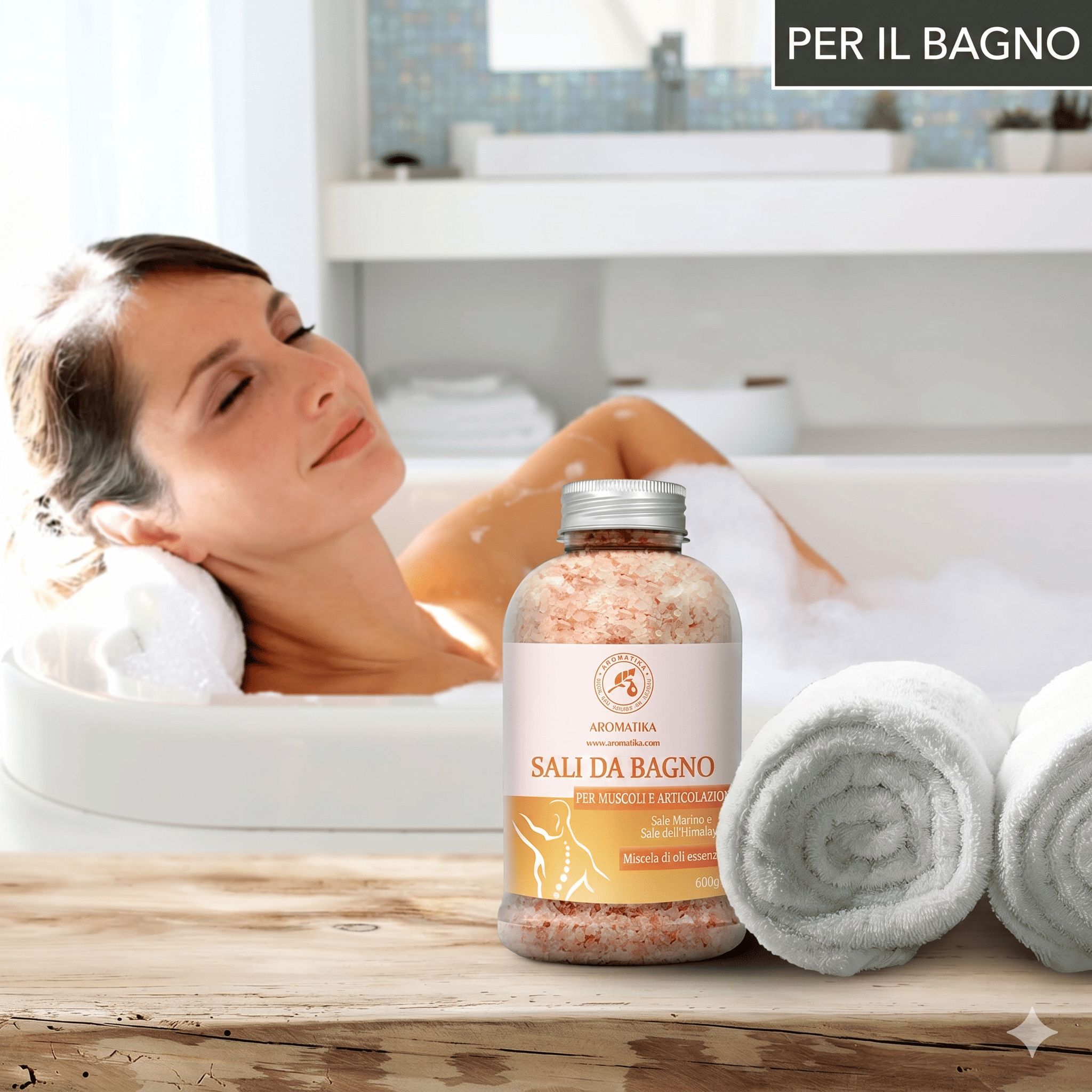 Sale da bagno AROMATIKA per articolazioni e muscoli