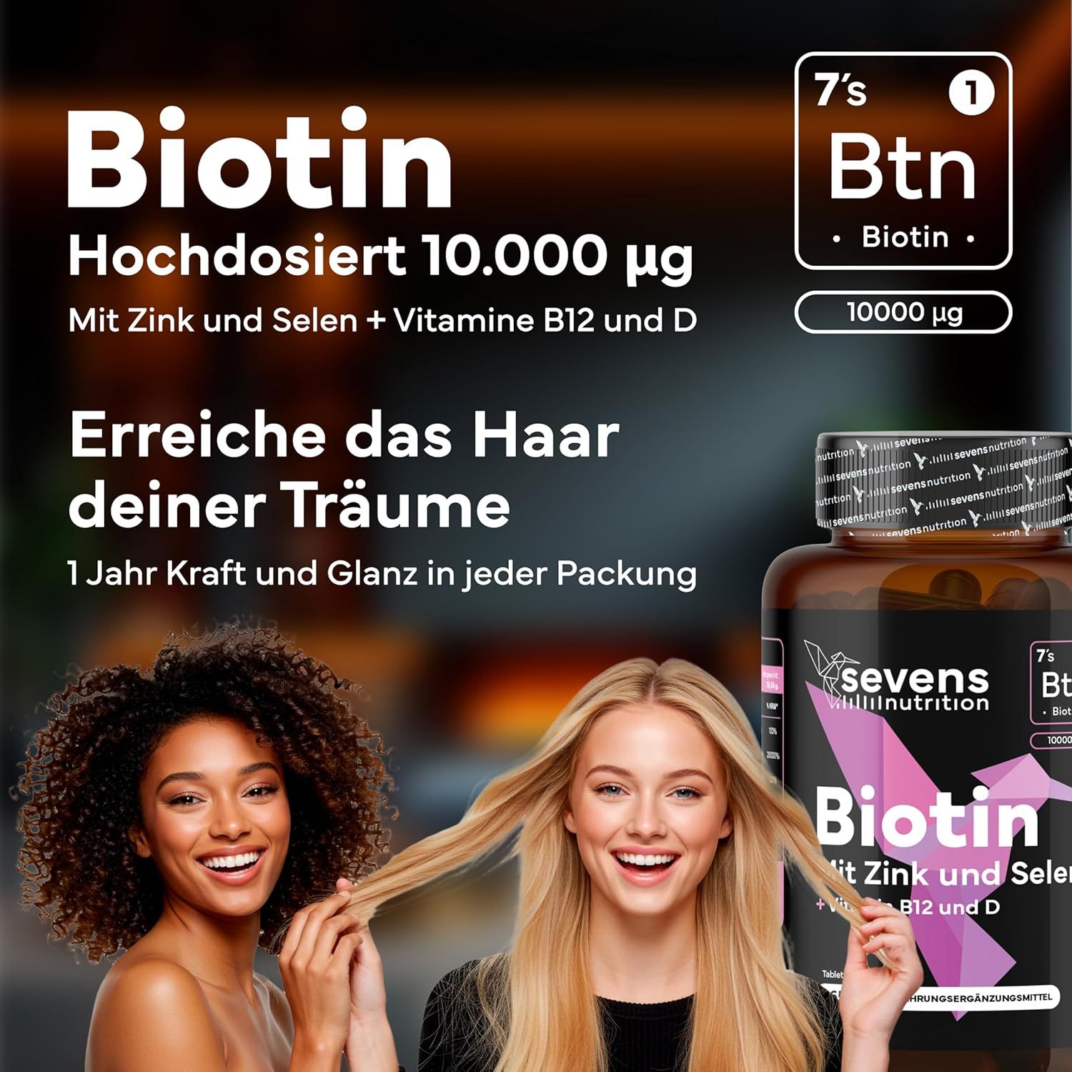 SEVENS NUTRITION Compresse di Biotina