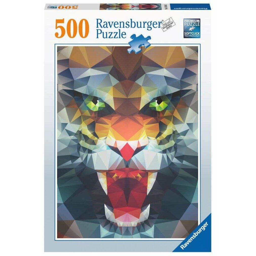 ravensburger Puzzle Poligono della Tigre 500 pezzi