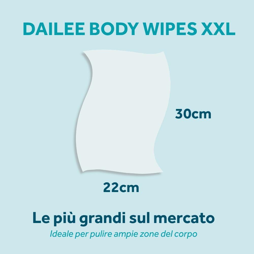 Dailee Salviette Umidificate Adulti e Anziani XXL