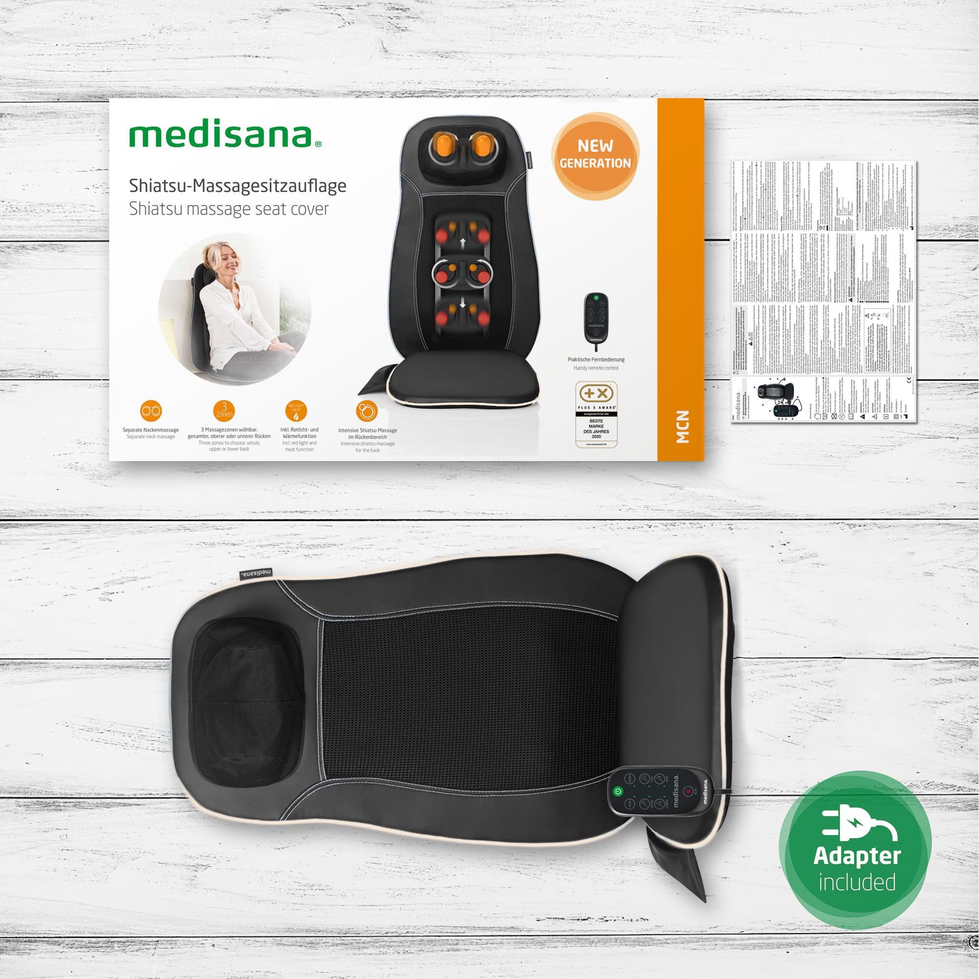 medisana MCN Coprisedile per massaggio shiatsu