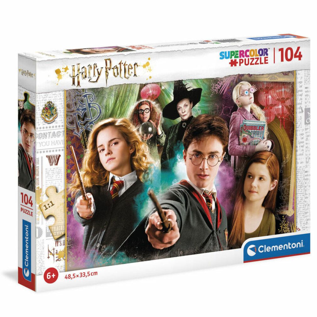 puzzle Harry Potter scatola di cartone 104 pezzi