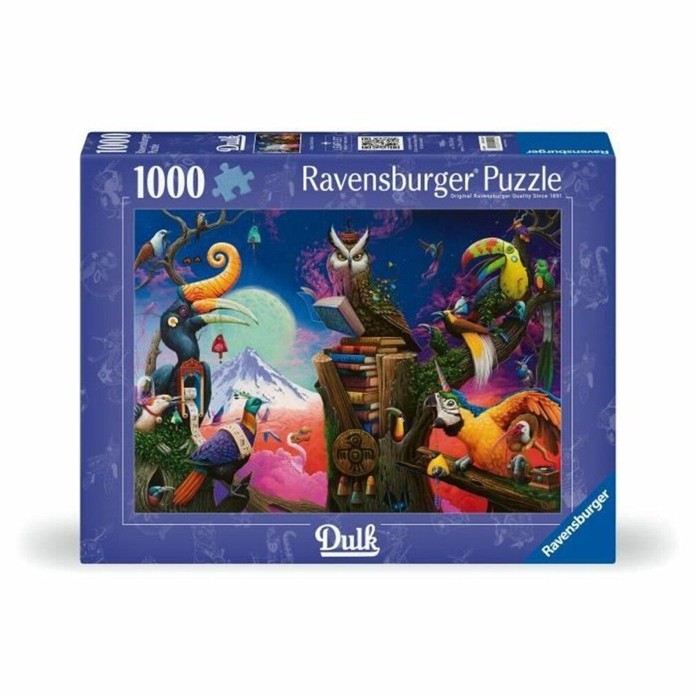 Puzzle ravensburger Canzoni di uccelli estinti 1000 pezzi