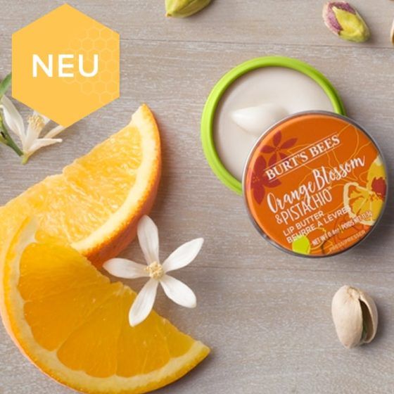 Burt's Bees Burro per le labbra, fiori d'arancio e pistacchio