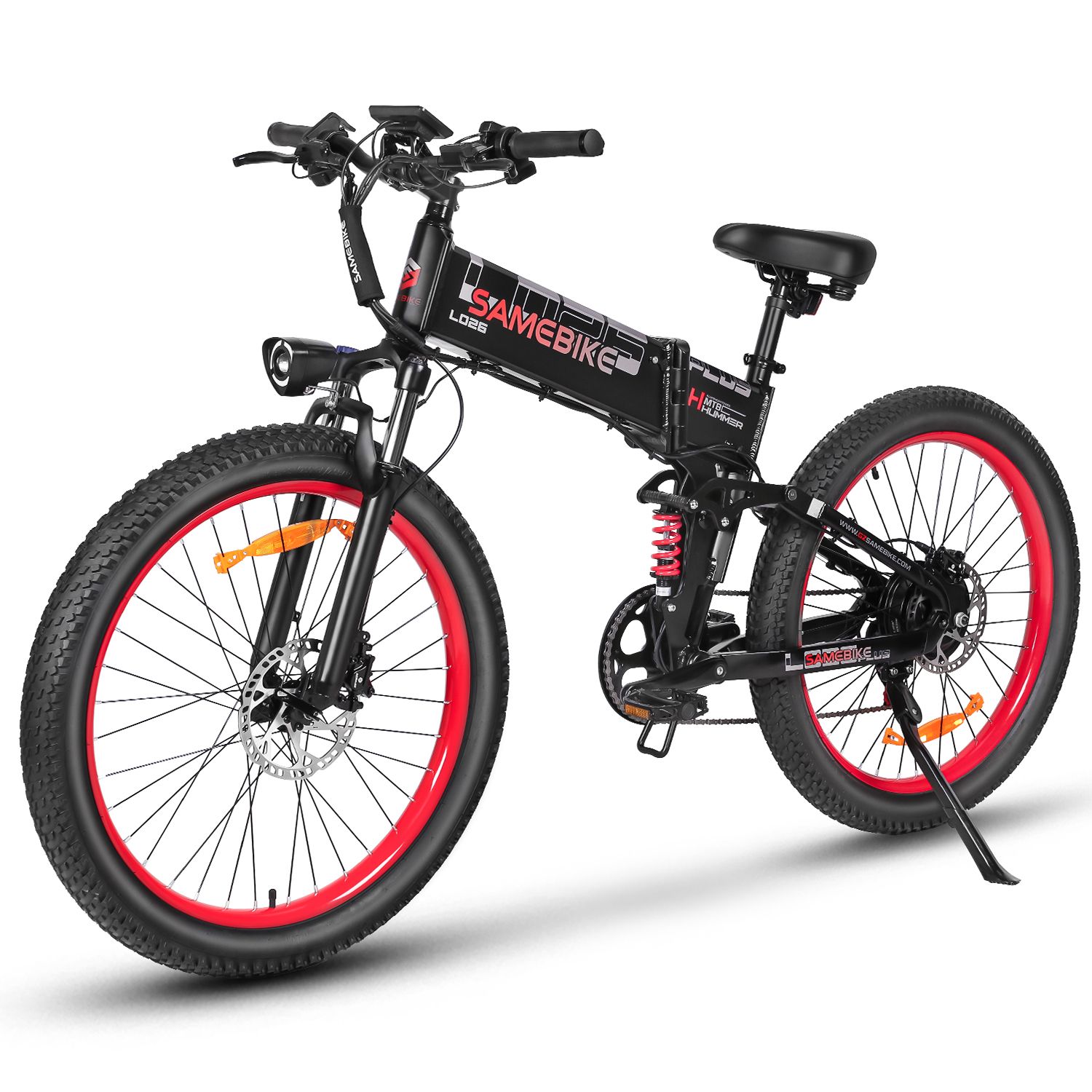 Bici elettrica pieghevole SAMEBIKE LO26Plus con batteria da 48 V 15 Ah