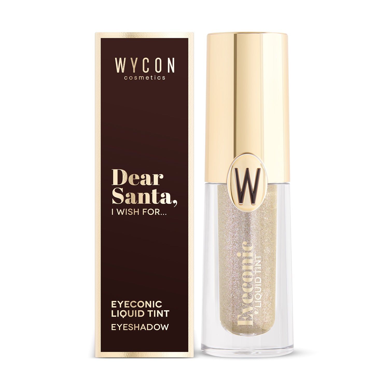 WYCON cosmetics EYECONIC LIQUID TINT Ombretto liquido shimmer luminoso 02 HEAVEN