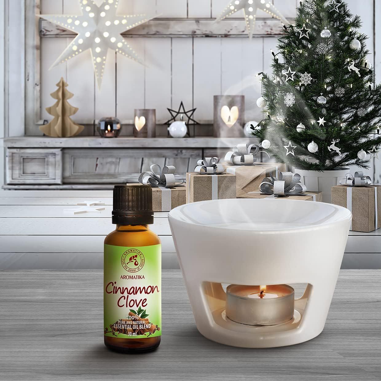 Miscela profumata AROMATIKA con olio di cannella e chiodi di garofano