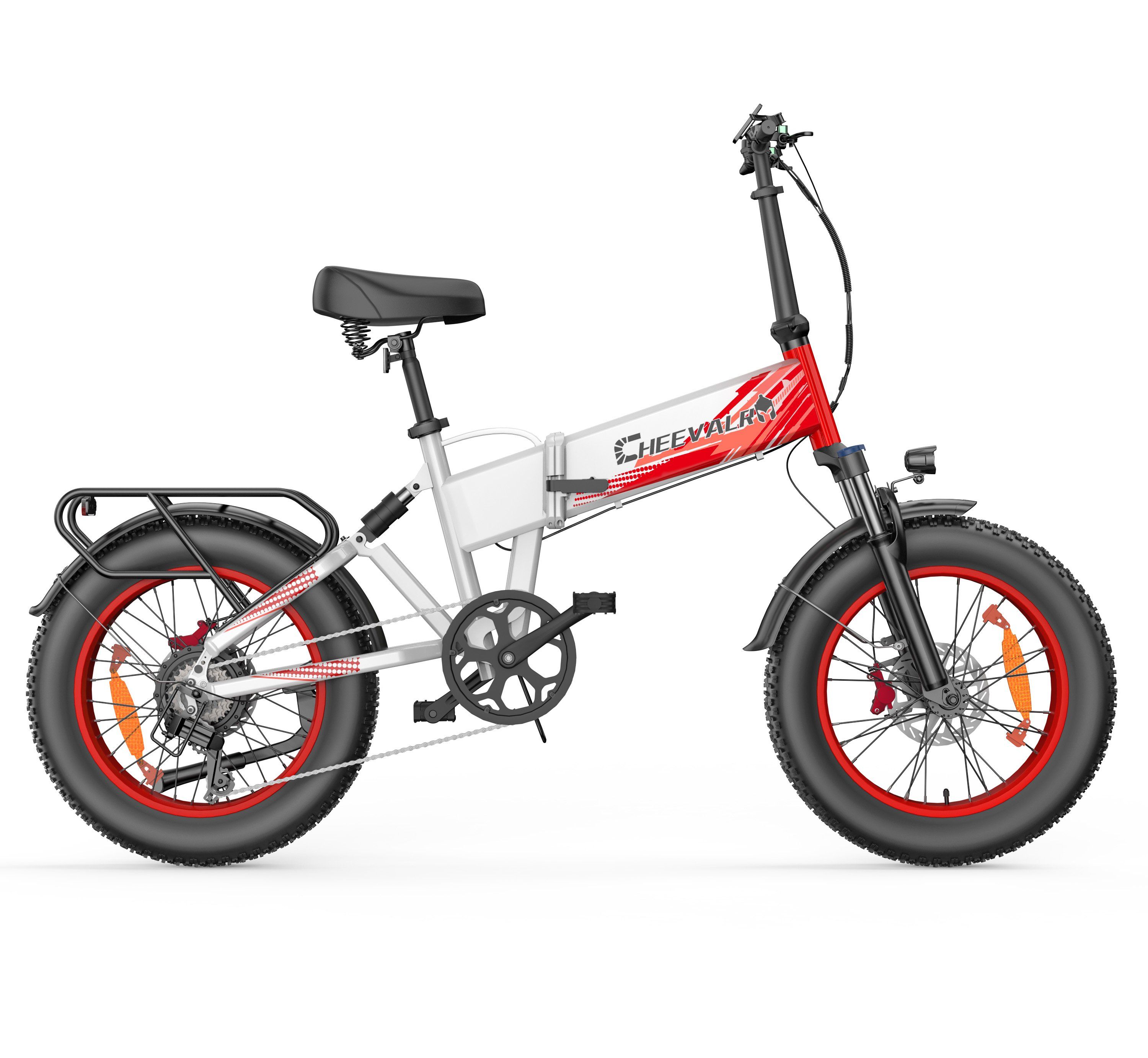 Cheevalry CF1000-1 Bicicletta elettrica pieghevole con batteria da 48V 20Ah