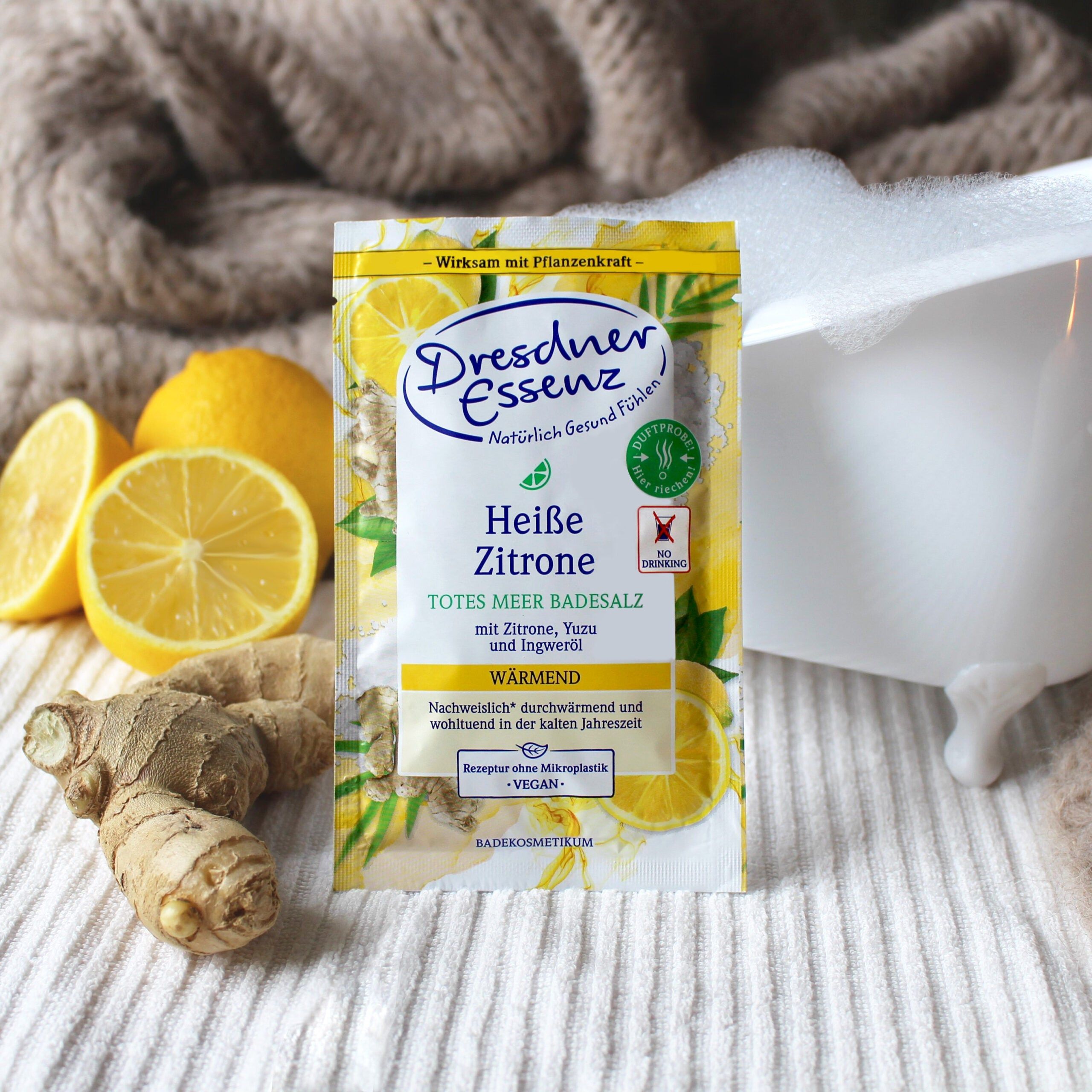 Dresden Essence - Sali da bagno del Mar Morto Hot Lemon