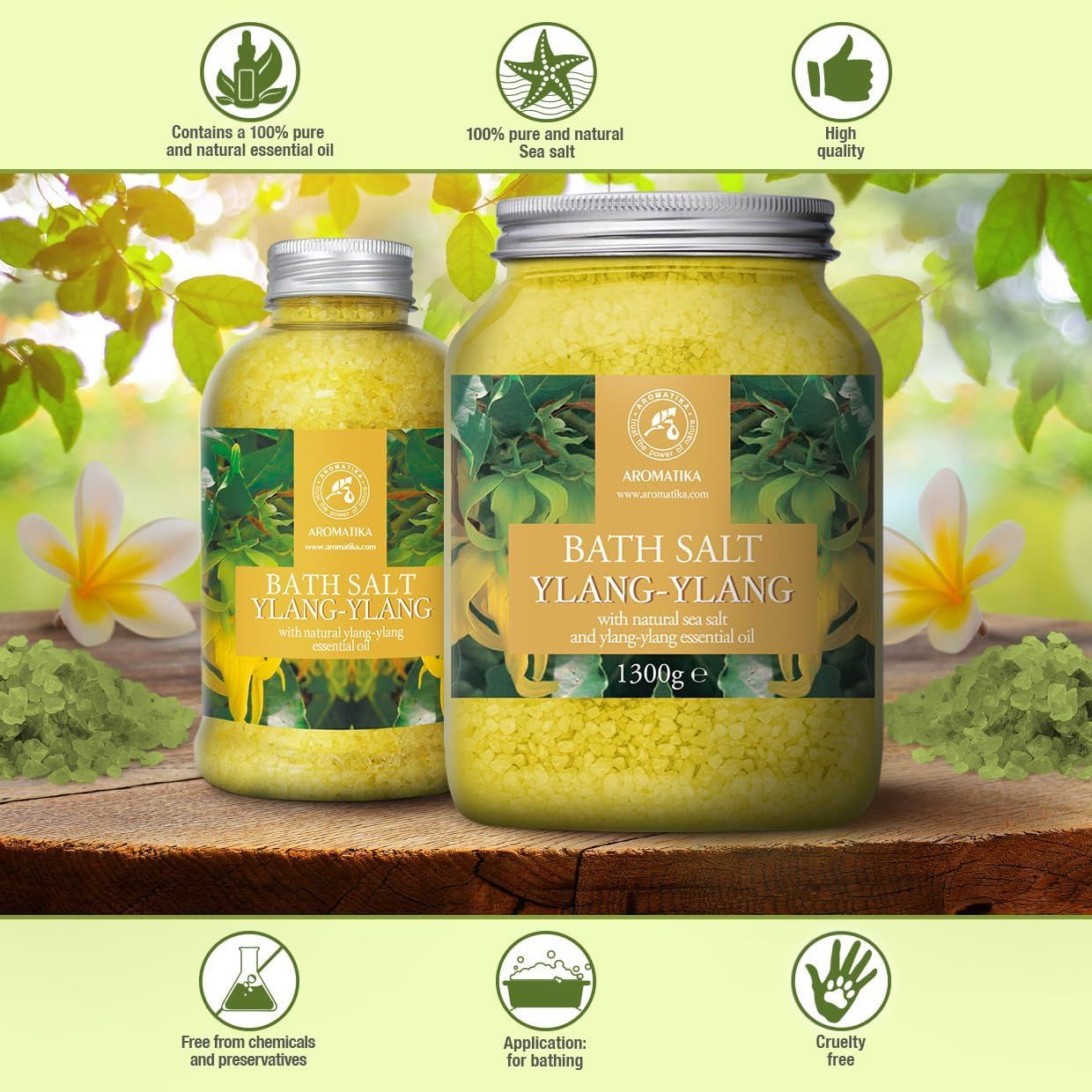Sale da bagno AROMATIKA “Ylang Ylang”