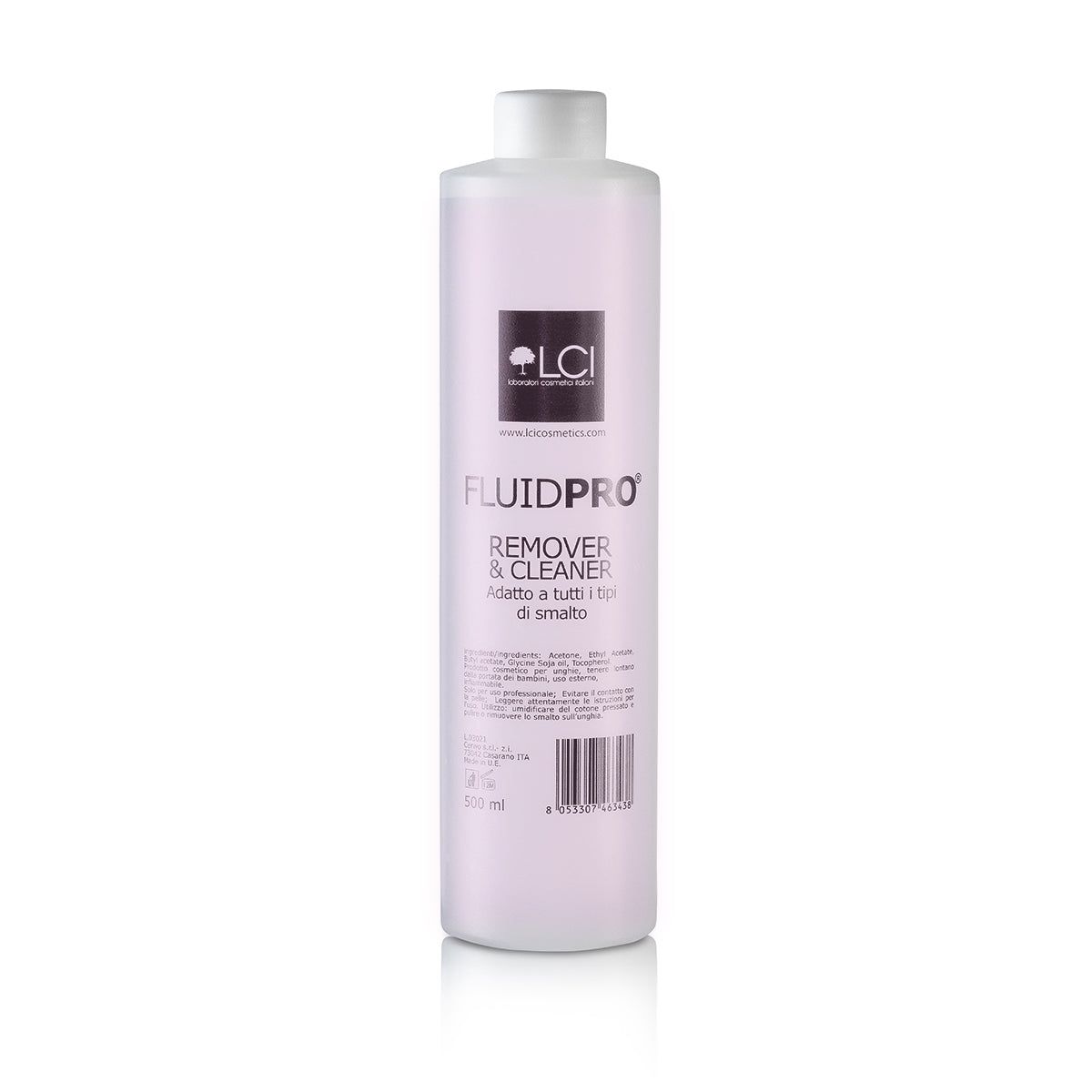 LCI Cosmetics - Fluid Pro Cleaner & Remover aroma Fragola 500 ml