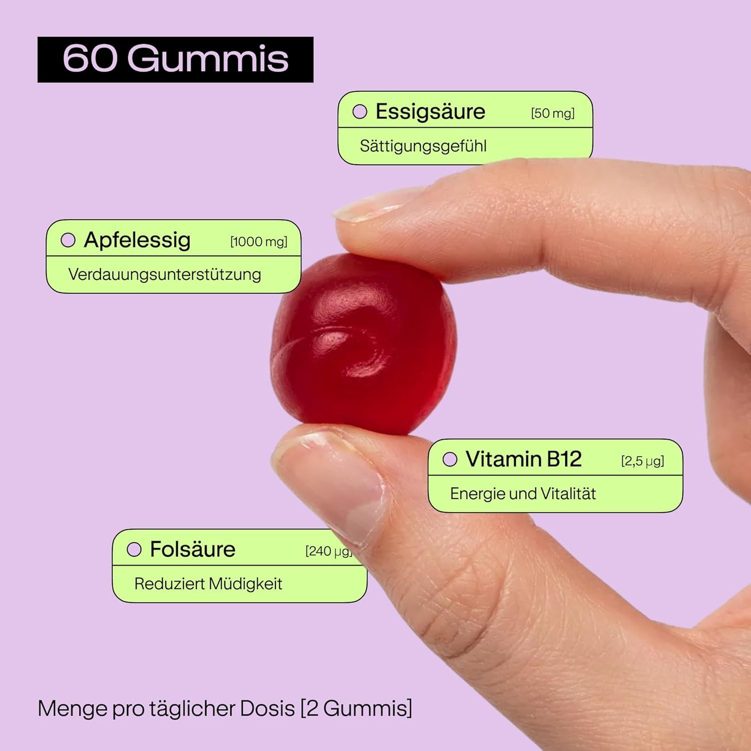 NUTRIBRAIN Aceto di Mele Gummies
