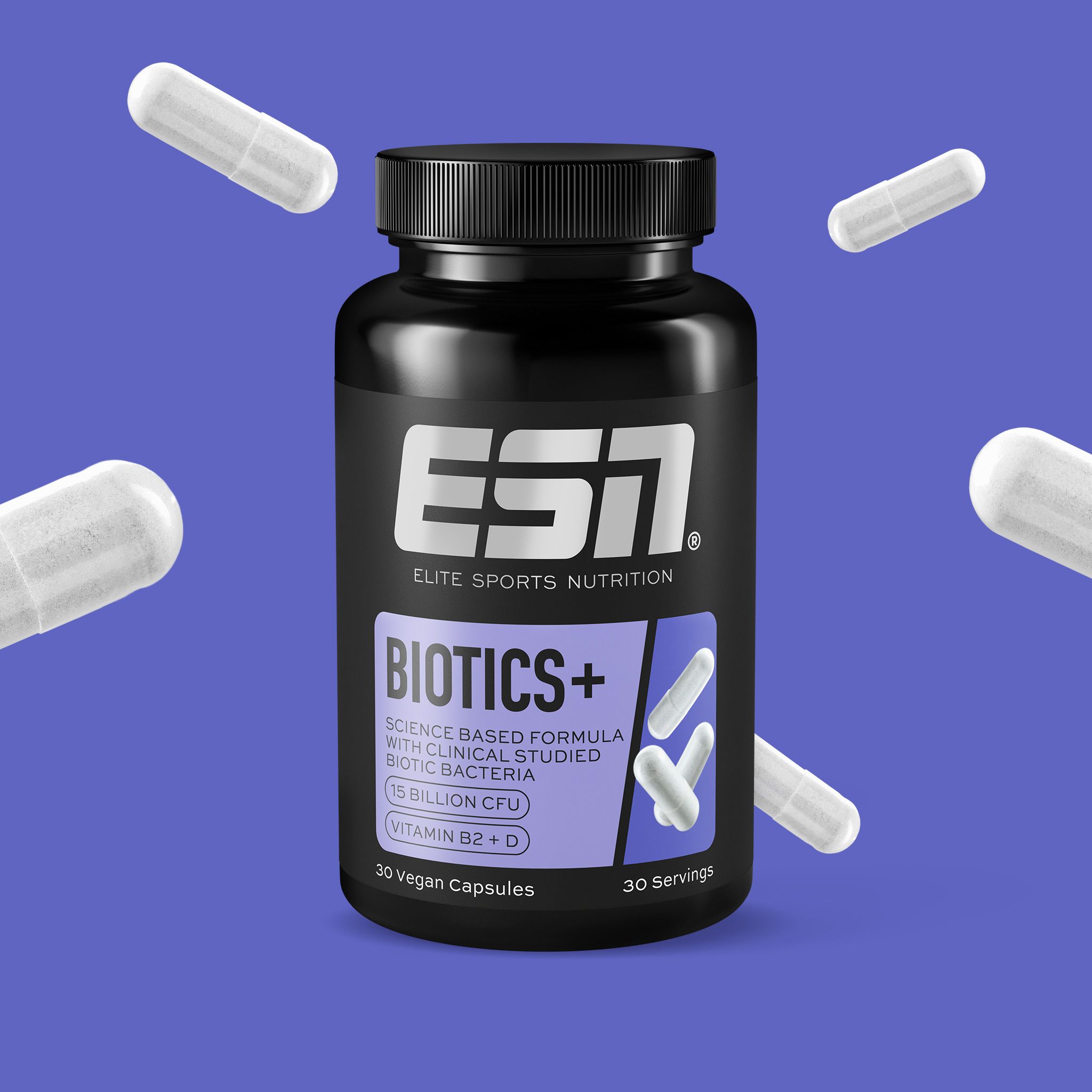 ESN Biotic Pro, 30 capsule probiotiche per la flora intestinale