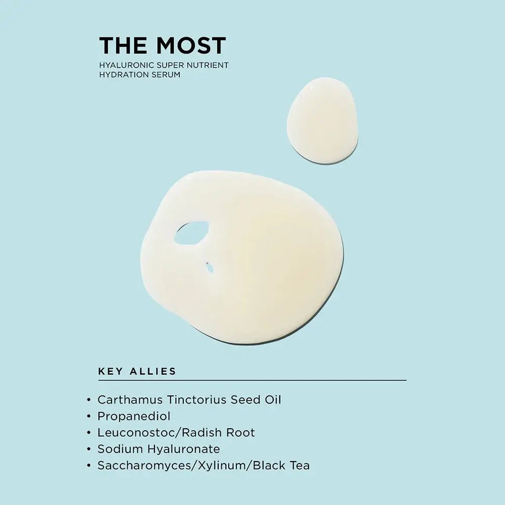 Gocce di siero idratante PSA The Most Hyaluronic Super Nutrient.