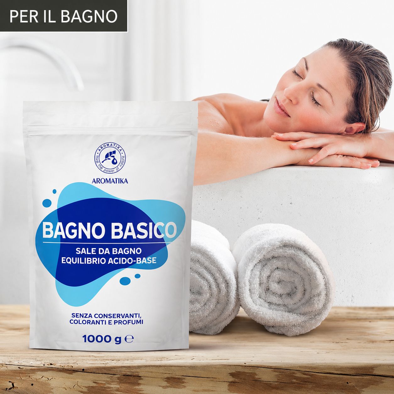 Bagno alcalino AROMATIKA – bagno basico