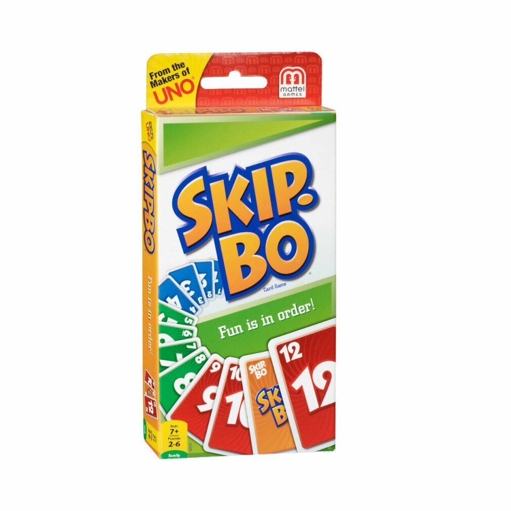 Giochi Mattel Skip-Bo, gioco di carte
