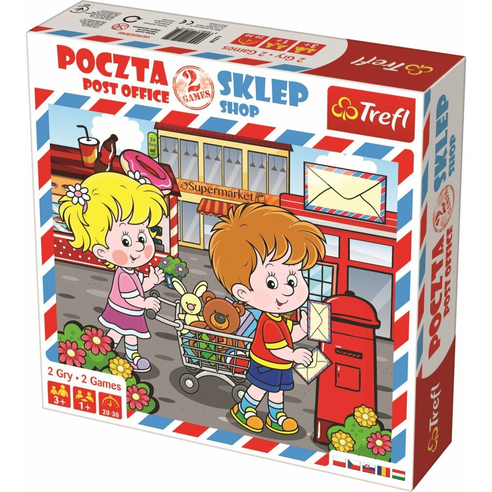 trefl Games 2in1 Post and Shop