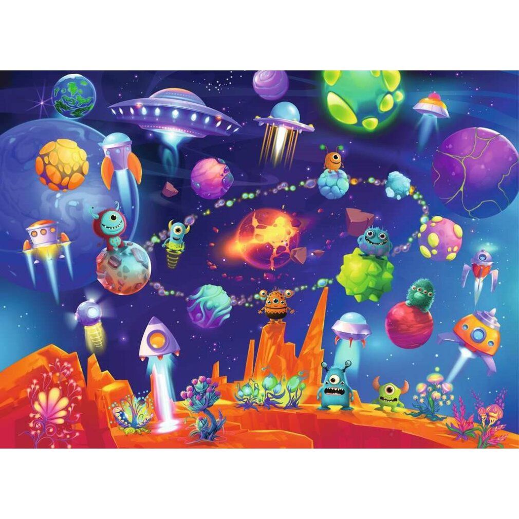 ravensburger Puzzle Aliens xl 60 pezzi