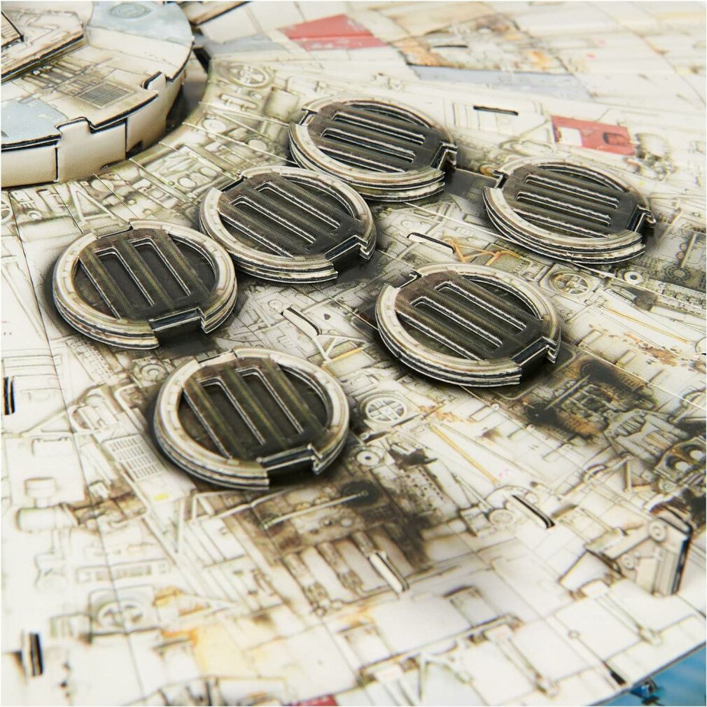 Puzzle 4D - Il Millennium Falcon di Star Wars
