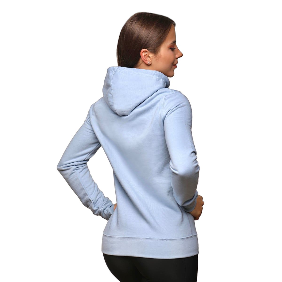 GymBeam Felpa donna PRO con cappuccio regular blu
