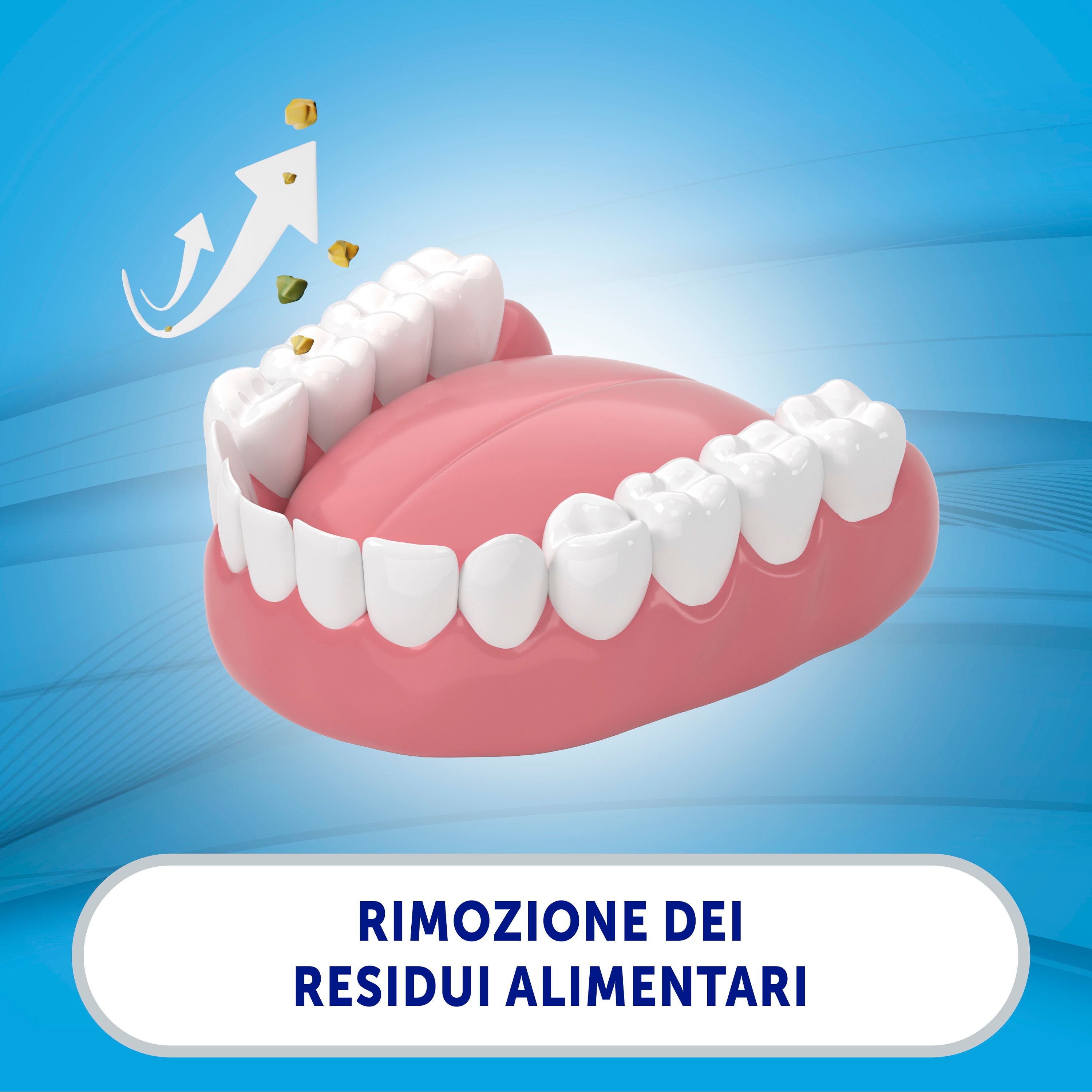 CARE for you MIODENT, Compresse Effervescenti per Protesi Dentali, Igiene in 3 Minuti, 56 Compresse