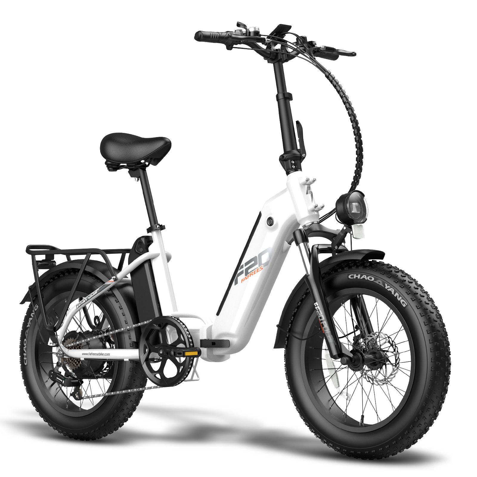 Bici elettrica pieghevole Fafrees FF20 Polar con doppia batteria da 20,8 AH