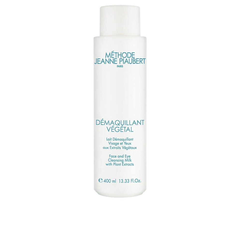 Flacone bianco Jeanne Piaubert Latte Detergente Vegetale, 400 ml.