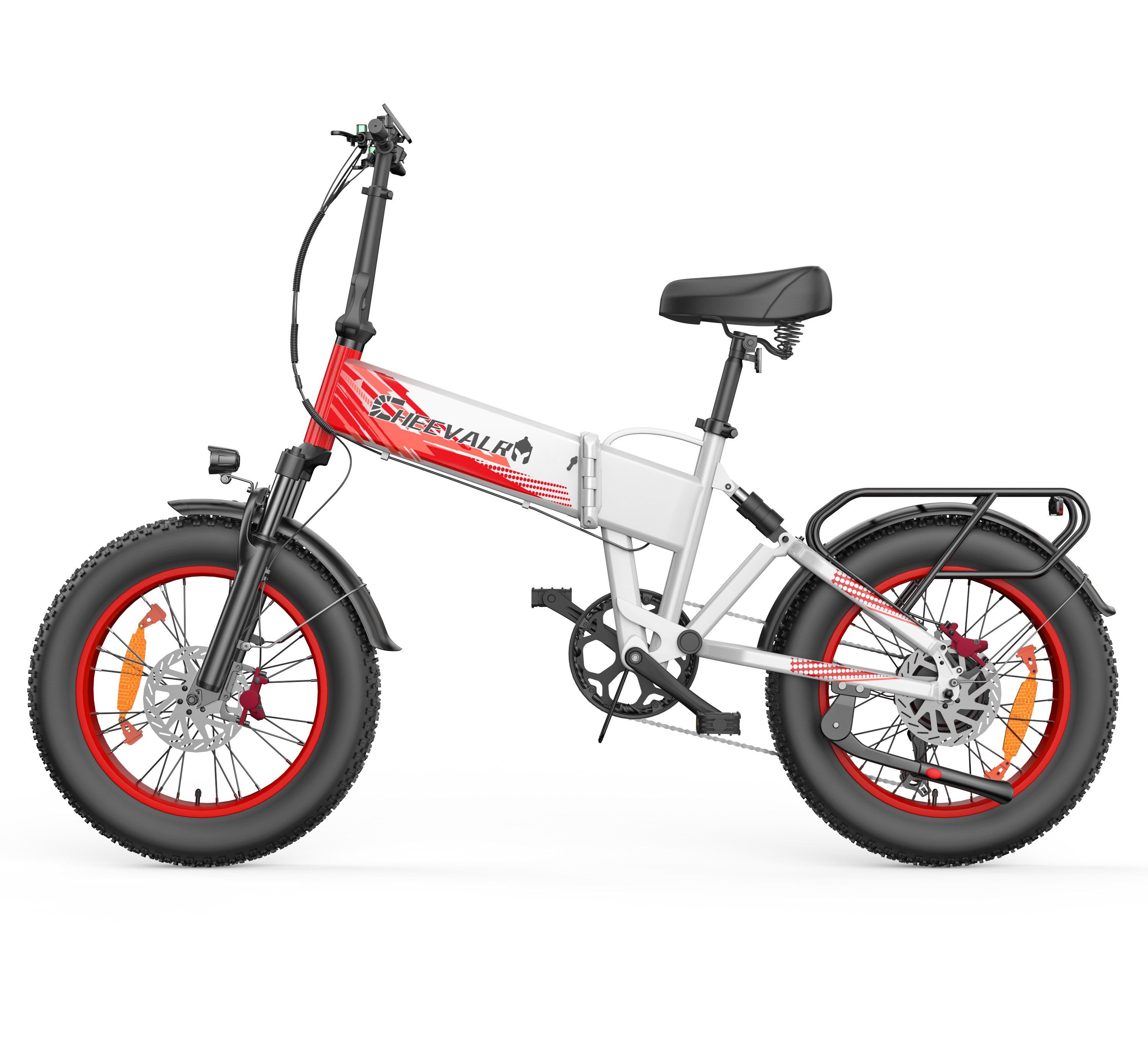 Cheevalry CF1000-1 Bicicletta elettrica pieghevole con batteria da 48V 20Ah