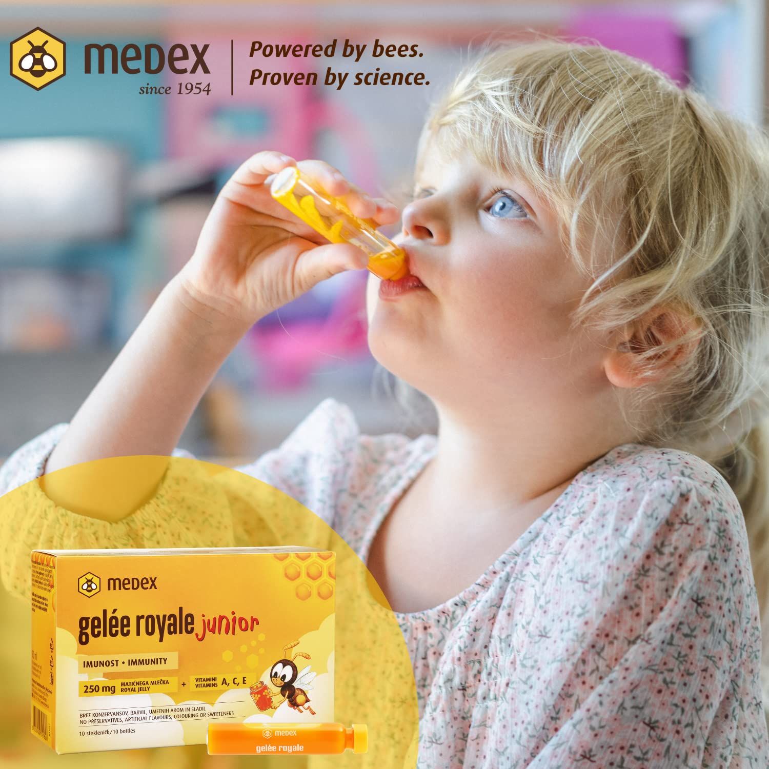 Medex Royal Jelly JUNIOR, gelatina reale fresca