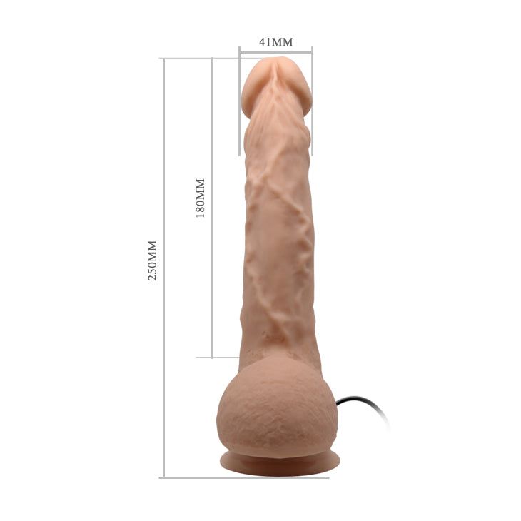 Dildo XXL Beautiful Vibrant Jason 25 cm