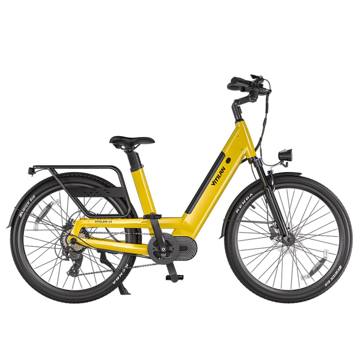 Bicicletta elettrica urbana Vitilan L5 con batteria 48V15AH
