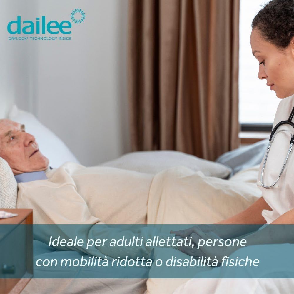 Dailee Salviette Umidificate Adulti e Anziani XXL